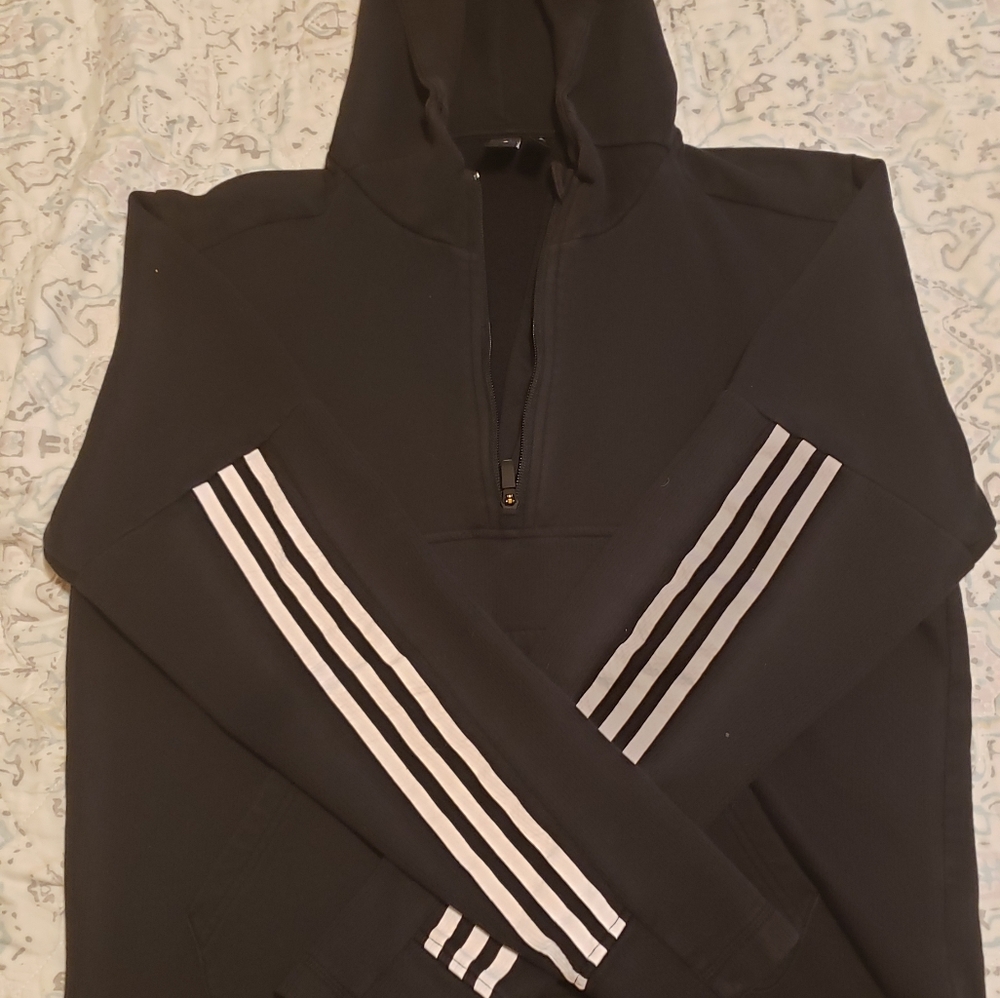 Adidas ¼ zip pullover hoodie br3406 sz M